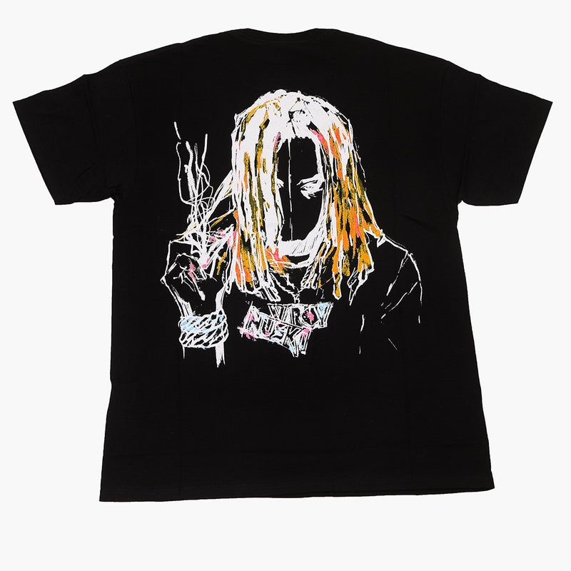 Revenge x Lil Durk Painting T-Shirt Black Rückseite