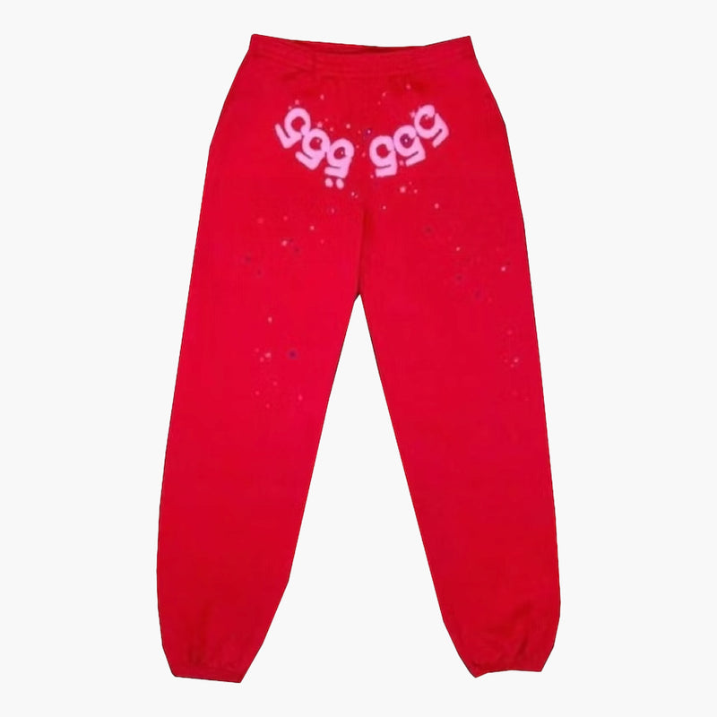 Sp5der Worldwide Red Angel 555 Sweatpants