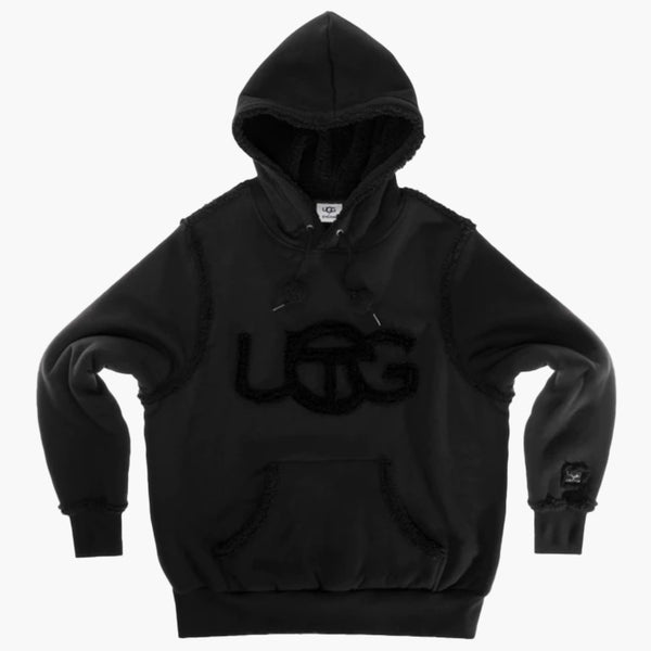 Telfar x UGG Shearling Hoodie Black