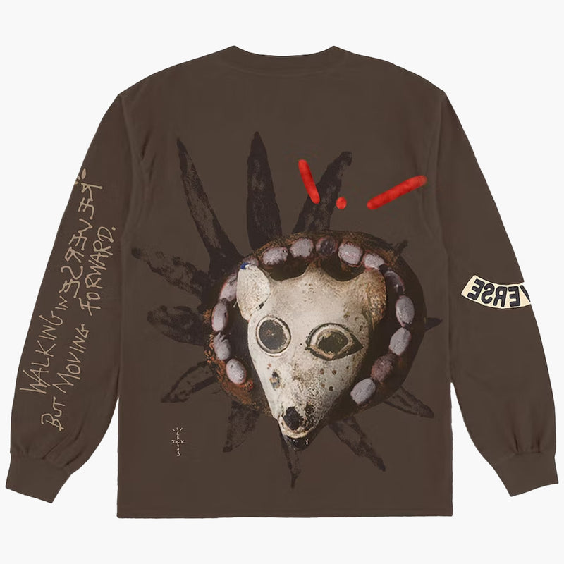 Travis Scott Reverse Jack Long Sleeve Tee Rückseite