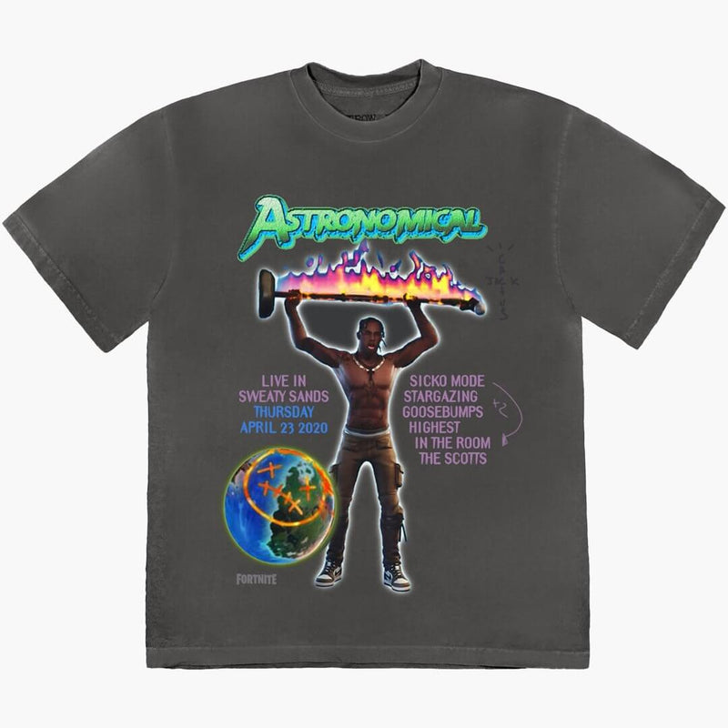 Travis Scott Back Bling Tee