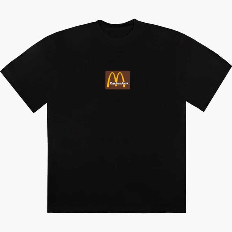 Travis Scott x McDonalds Sesame Inv Tee Black