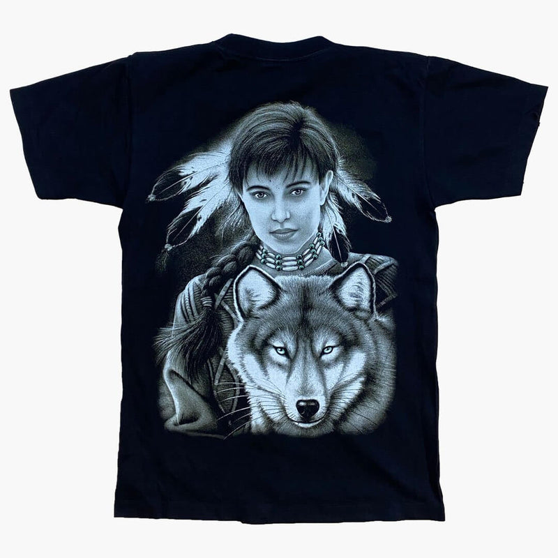 Vintage Native American Wolf Tee