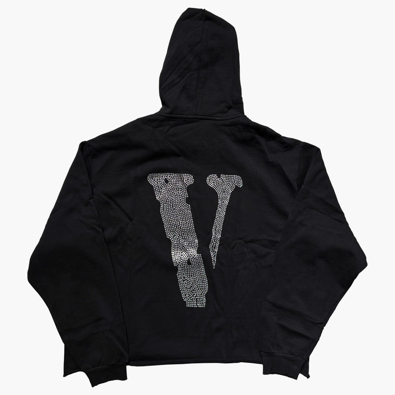 Vlone Friends Rhinestone Hoodie Rückseite