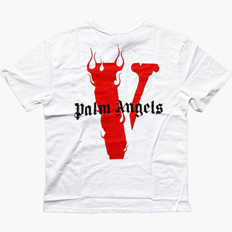 Vlone x Palm Angels Tee White