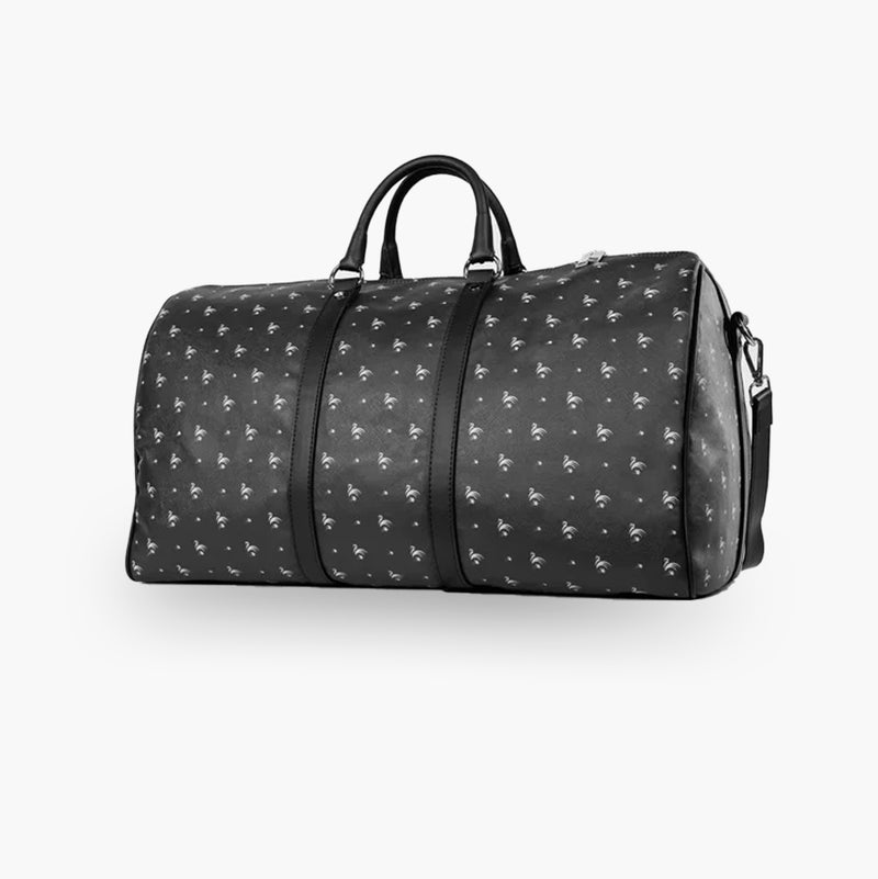 Barbeux Monogram Weekender Black